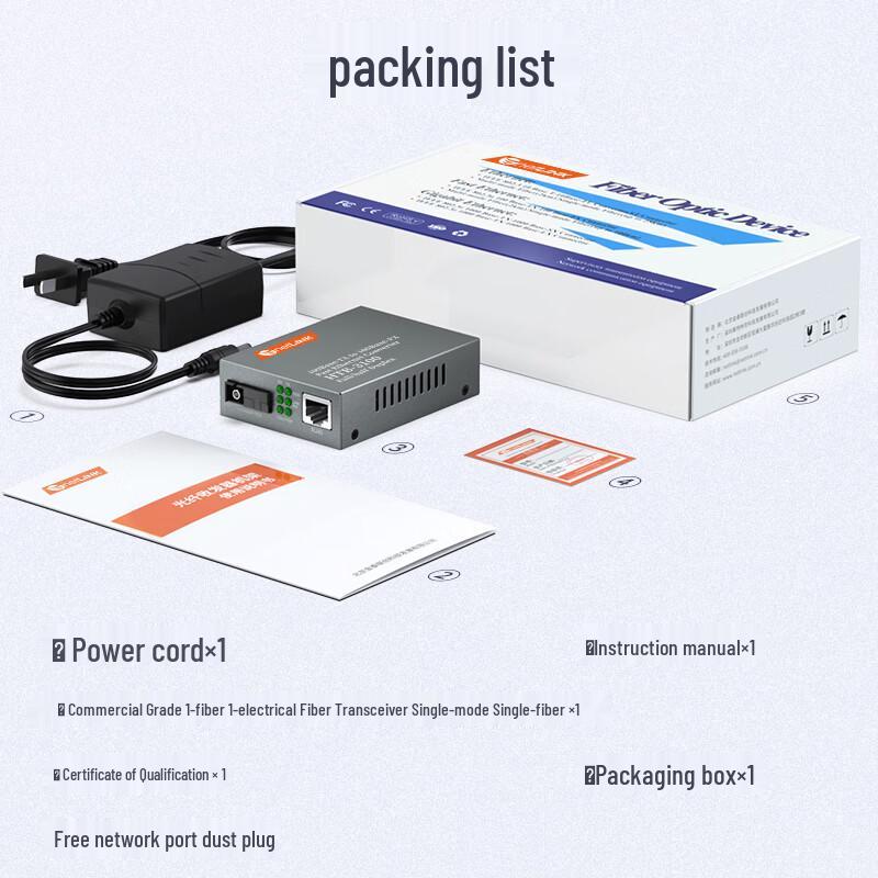 netLINK HTB-3100A Single-Mode Single-Fiber Optical Transceiver