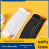 Sliding Safety Plastic Paper Cutter for Journaling and Office Use