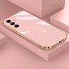 Luxury Plating Case For Samsung Galaxy M54 M14 M32 M22 M13 M23 M33 M53 5G M12 A12 A22S A51 A72 A73 Soft Silicone Phone Cover