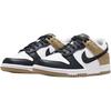 Nike Dunk Low Top Kids' Skateboarding Shoes White Black Brown Teenagers IQ2755-104