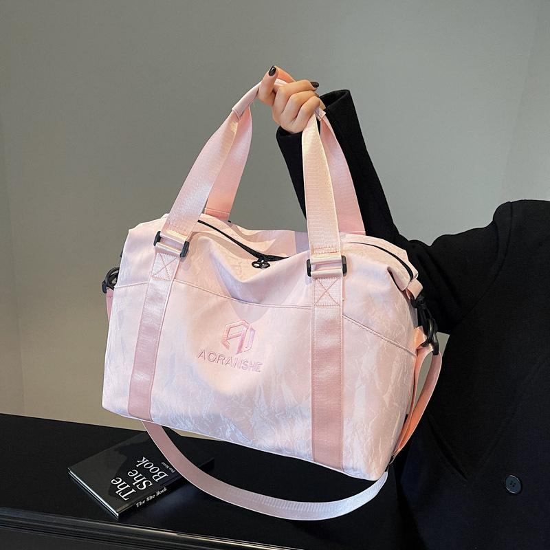 Going Out Large Capacity Fitness Sports Single Shoulder Oblique Span Short Trip Bag Storage Bag Tote Boarding Bag