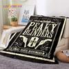 Coperta morbida in flanella 3D P-Peaky Blinders Tommy Shelby per Letti Camera da letto Divano Picnic, Coperta da lancio per Coprire Esterni Tempo libero Regalo