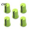 Knob Caps 5Pcs Universal EQ Rotary Replacement Wear Resistant Mini Size Simple Installation Equalizer Potentiometer Fader Knobs Rubber Covers