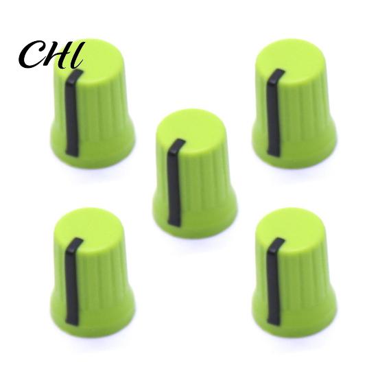Knob Caps 5Pcs Universal EQ Rotary Replacement Wear Resistant Mini Size Simple Installation Equalizer Potentiometer Fader Knobs Rubber Covers