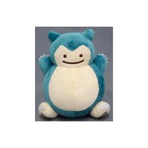 Used plush toy Snorlax transformation Ditto Pocket Monsters Pokémon Center exclusive
