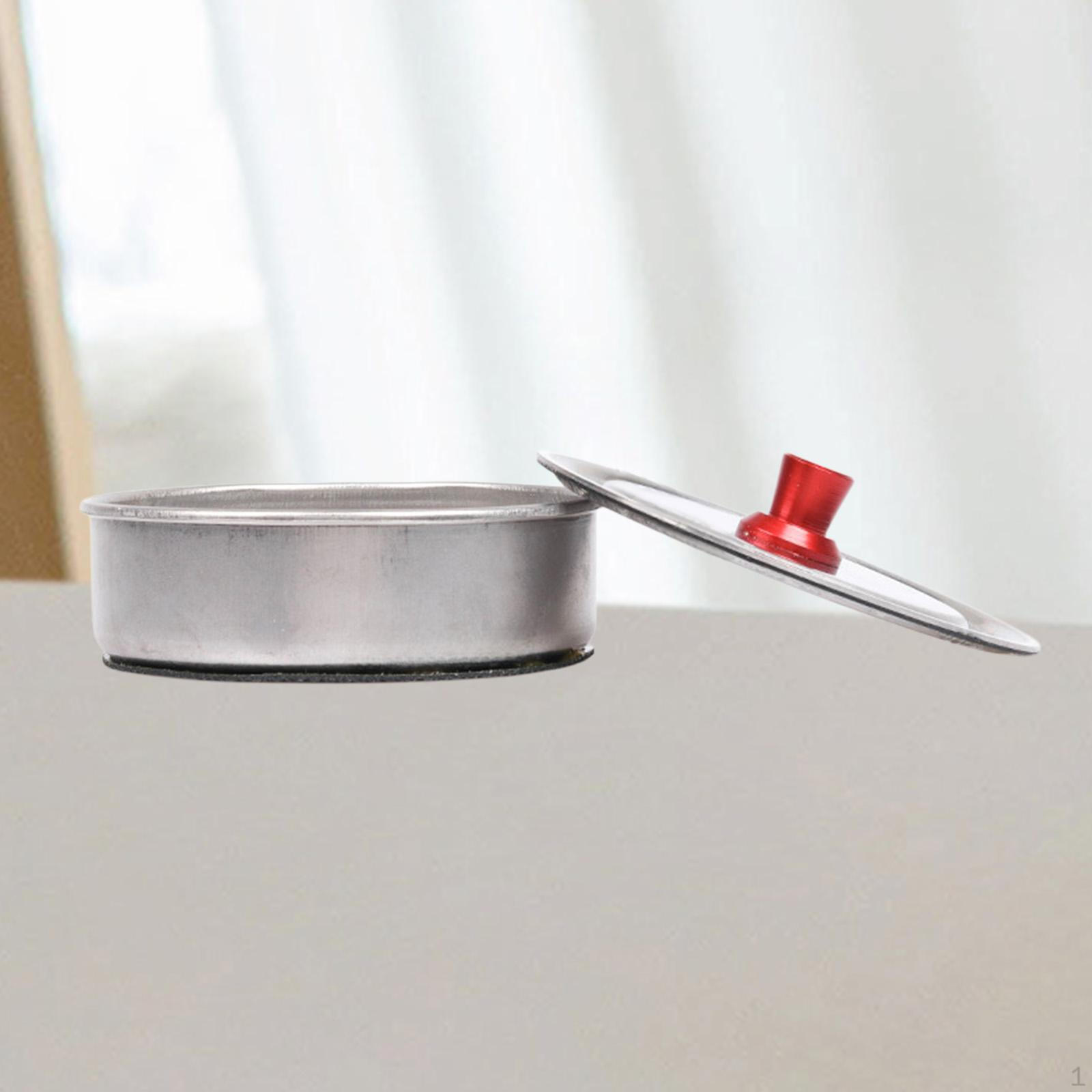 

Банка для чистки часов, цилиндр для промывки маслом с крышкой, легкий держатель 8.6x2.5cm