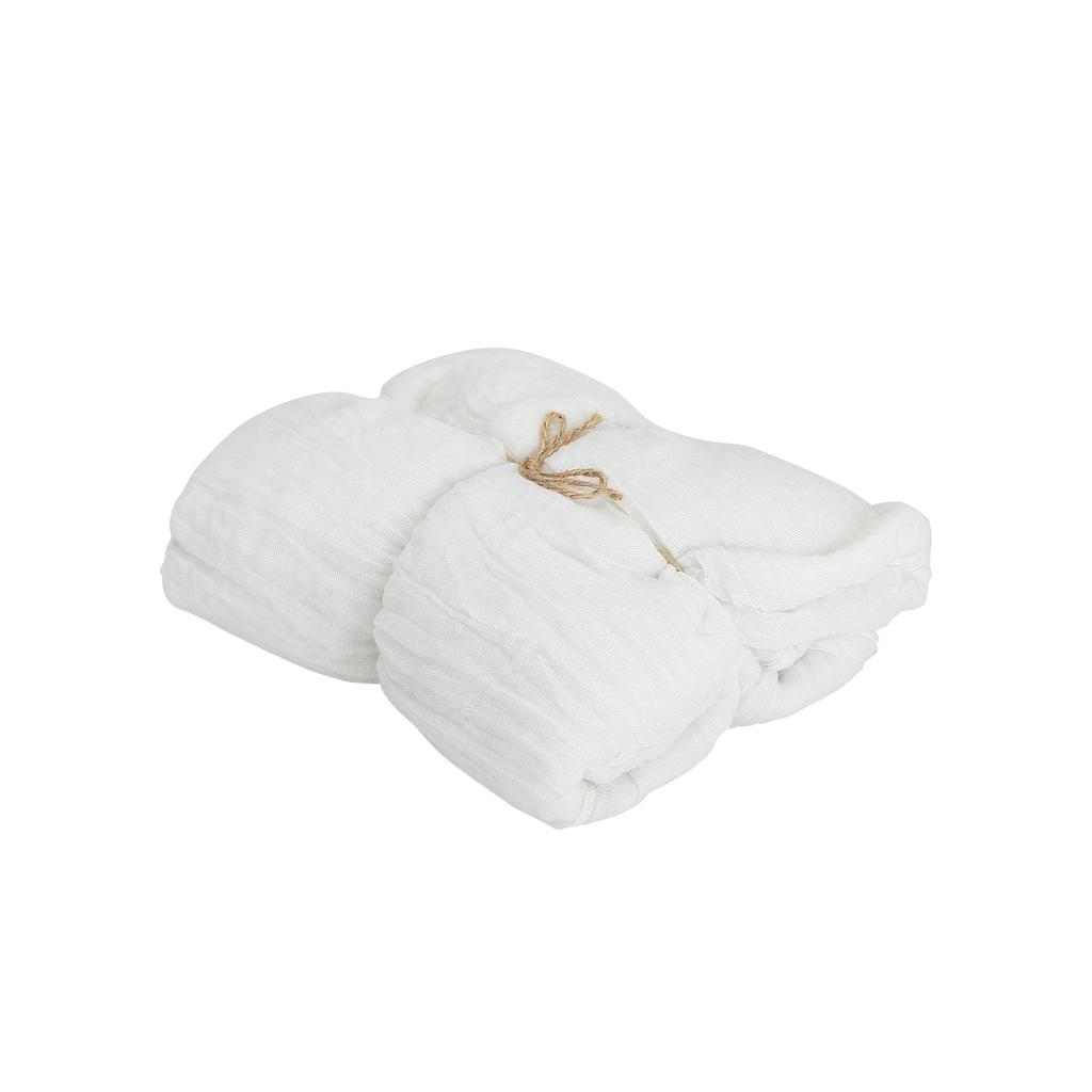 Table Runner Beautiful Foldable Soft Cheese Cloth Decorative Table Runner for Wedding Party Baby Shower