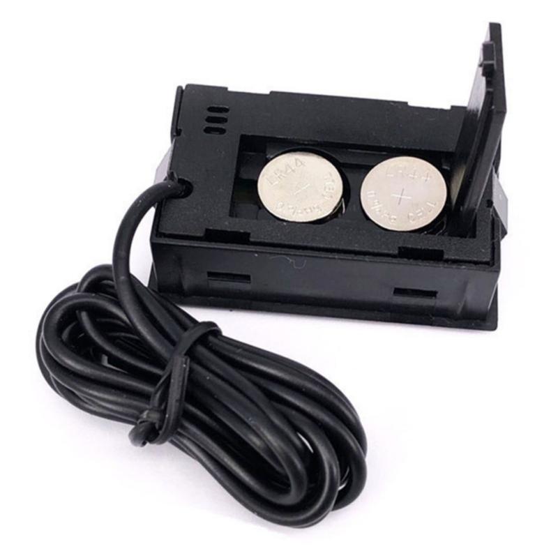 LCD Display Thermometers Digital Temperature Monitors with Probe for Aquarium Freezer Fridge Temperature Measuring Meter