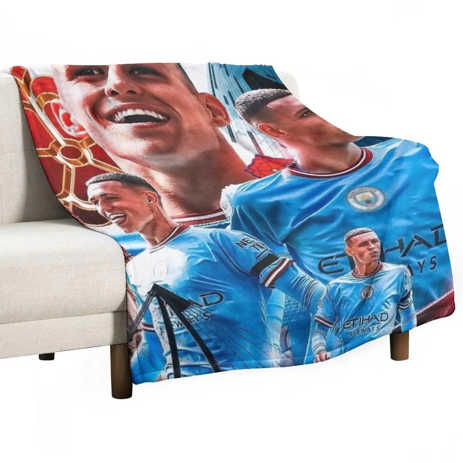 PHIL FODEN ????? Throw Blanket Winter bed blankets Luxury Designer Blanket Summer Blanket 75cmx90cm