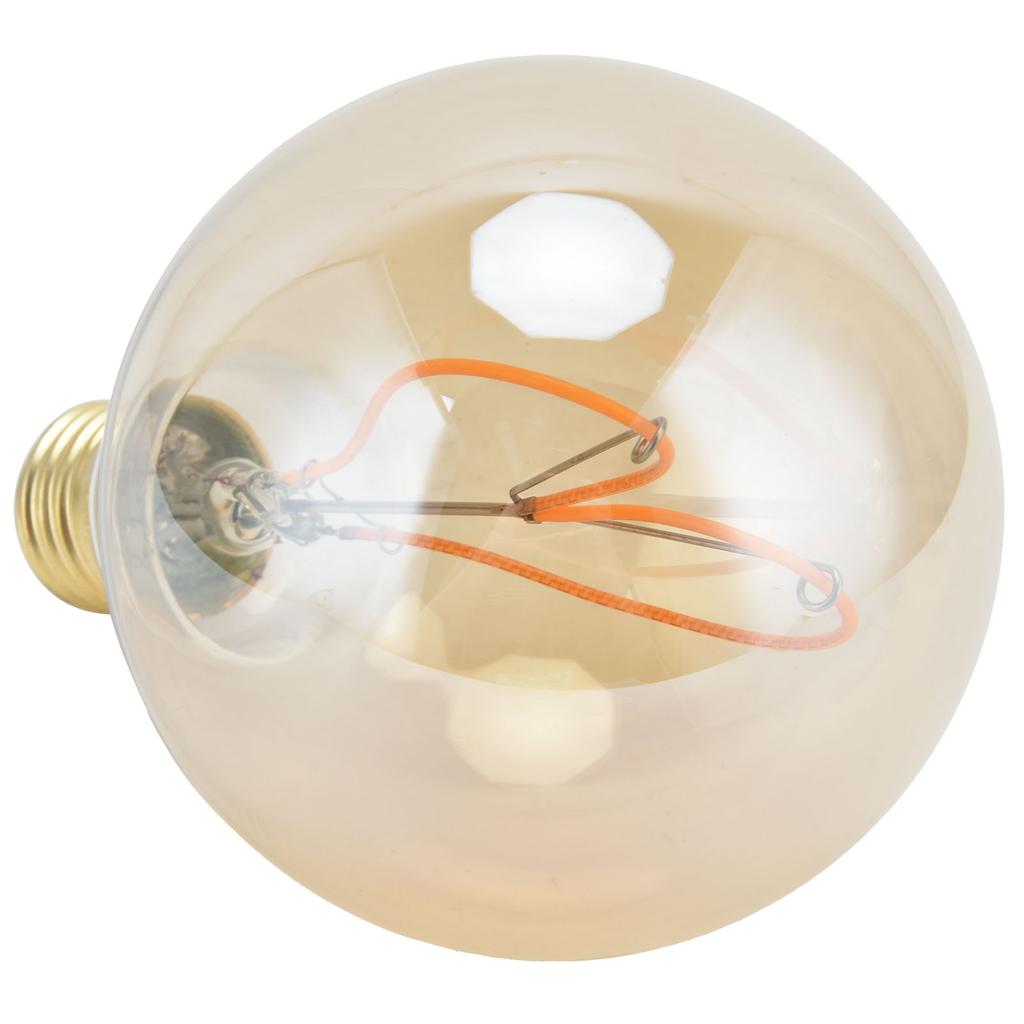 G95 Herzförmige LED-Retro-Glühbirne E27 Dimmbare Vintage-Glühbirne 110 V 4 W für Schlafzimmer Warmes Licht