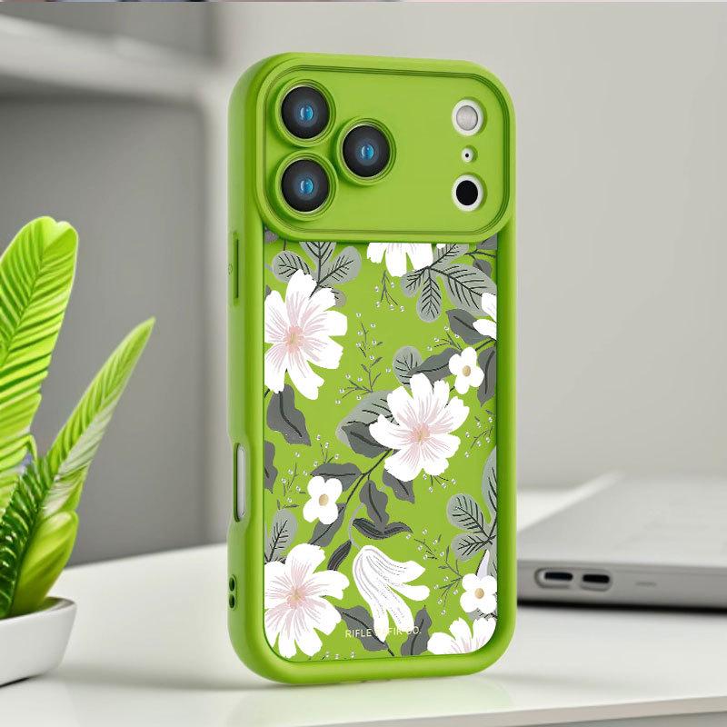 Launenhaftes Orchideen-Sturzsicheres Case für iPhone 17/16 Pro Max/15 Pro/14/13 - Ideal für Mädchen