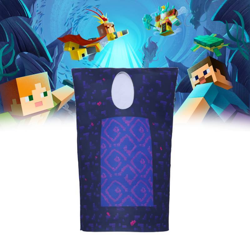 Minecraft Cosplay Costume For Kids Halloween Party Dress Up