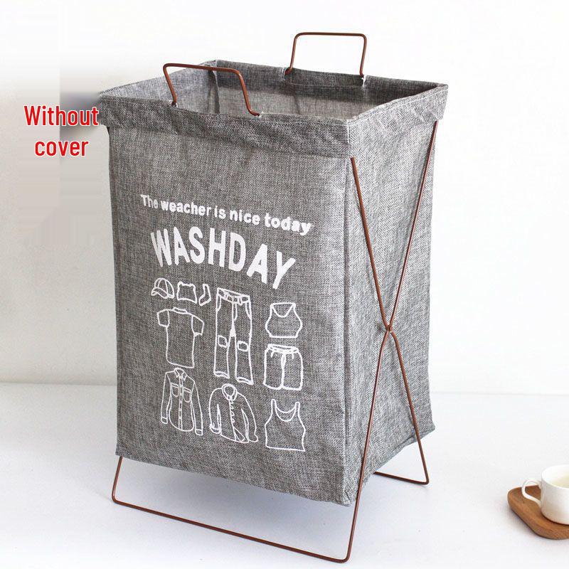 Foldable Waterproof Fabric Laundry Basket for Bedroom