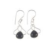 Pietra di Tormalina Nera Argento Sterling 925 Gioielli Statement Orecchini Minimalisti Carini 1,50" Per Lei EE-2-27