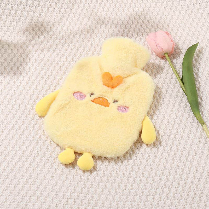 Plush Hand Warmer: High-Quality, Thick Hot Water Bottle for Kids, Students, & Dorms - Foot & Hand Warmer