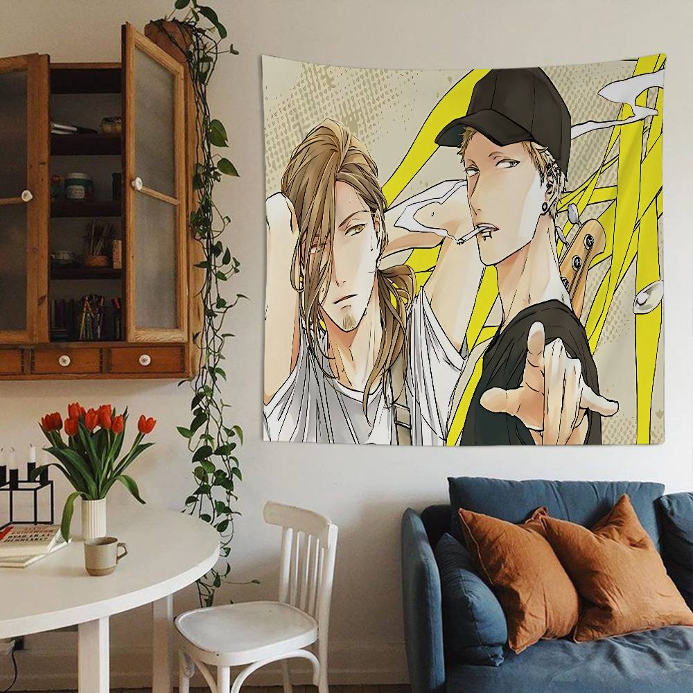 Japanses Cartoon Given Cartoon Tapestry Art Science Fiction Room Home Decor Wall Hanging Home Decor