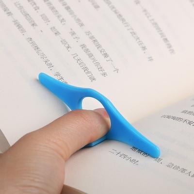 3 Adet Başparmak Kullanışlı Çok Fonksiyonlu Kitap Tutucu Ayraç Parmak Yüzük Kitap İşaretleyicileri