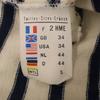 SAINT JAMES Made In France Border Pattern Long Sleeve Boat Neck Basque Shirt Men's Used