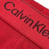 Calvin Klein Boxer Summer Size L Briefs, Low-Rise, Underwear, Men's, 3-Pack, Cotton, Black/Red, [Used]