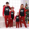 Prints Family Matching Long Sleeve Tops+Pants Set Family Matching Sets
