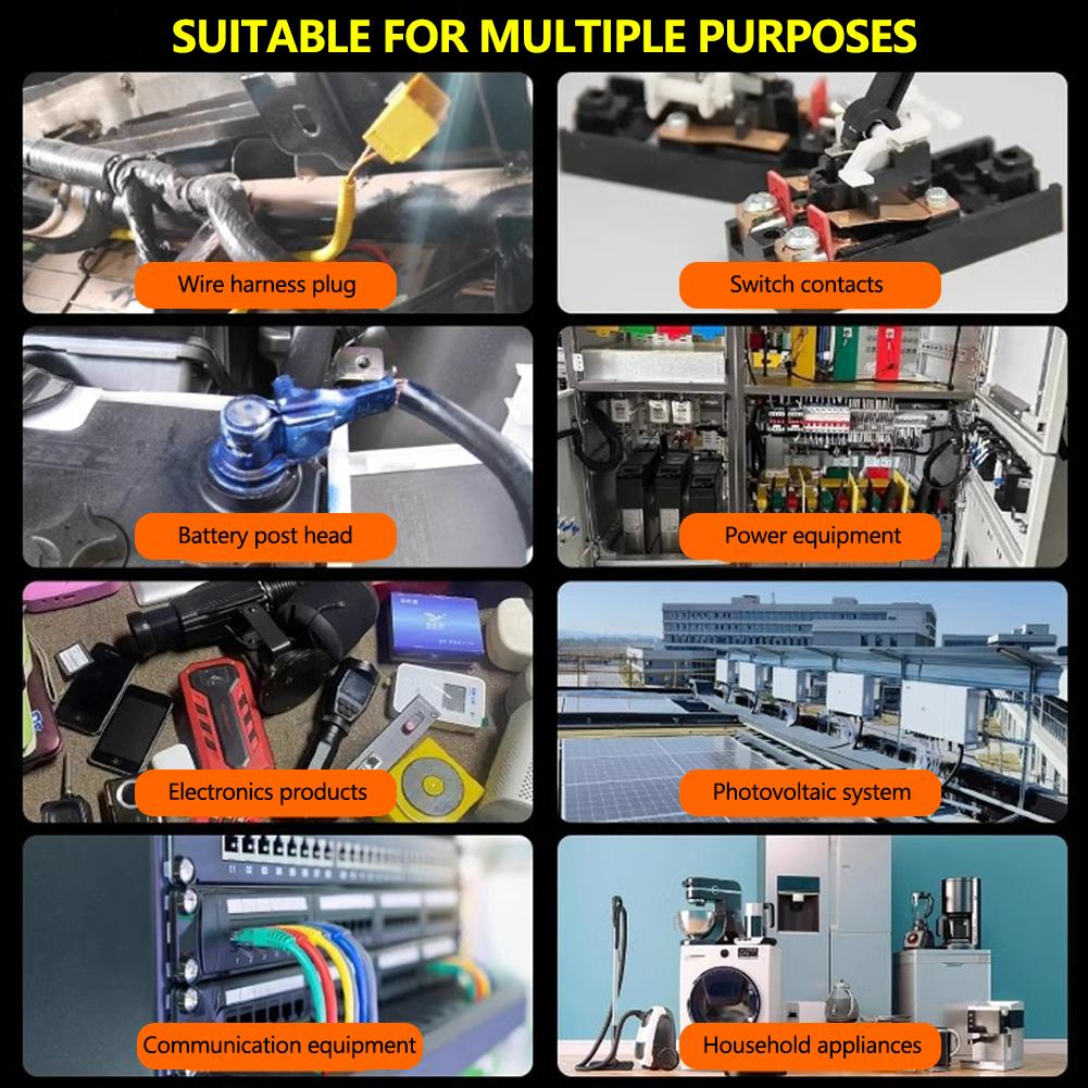 100g Graisse de Contact Électrique Pâte Conductrice Électricité Composé Graisse pour Faible Valeur de Résistance pour Appareils Ménagers