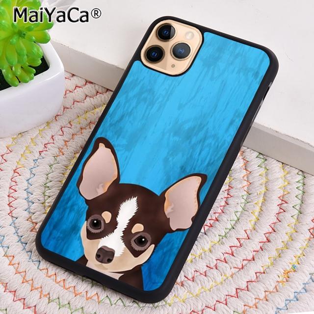 Cute Chihuahua Puppy Dog Phone Case For iPhone 17 Air 16 pro max 15 14 plus 12 13 Shell Cover coque