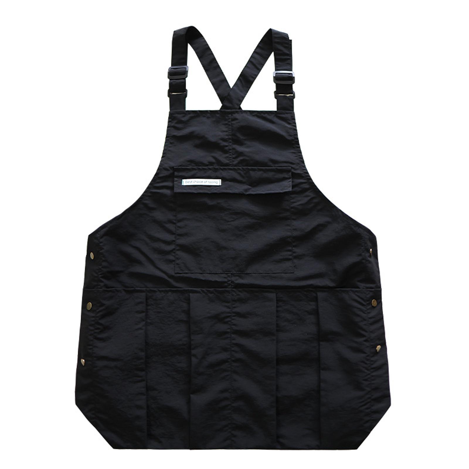 Restaurant Work Apron Waistcoat, Home Kitchen Cooking Vest, Printed and Special Catering Cover-Up Apron One Size