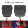 Brake-Clutch Accelerator Pedal Rubber Pad Cover Kit for Civic Siming Accord