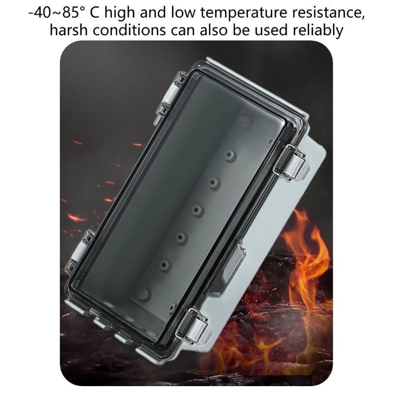 Practical Industrial Waterproof Electrical Box With Lock And Wall Mounted Set Accessory for Outdoor Applications
