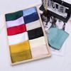 Versatile Korean-Style Silk Hairband & Scarf: 200cm Solid Color, Thin and Narrow, Ideal for Tying Bags or as a Neckerchief, Satin Ribbon Accessory.