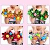 2pcs 10 Styles Sports Game Pompoms Apply to Sports Children Dance Pompoms  Sports Games Bracelet