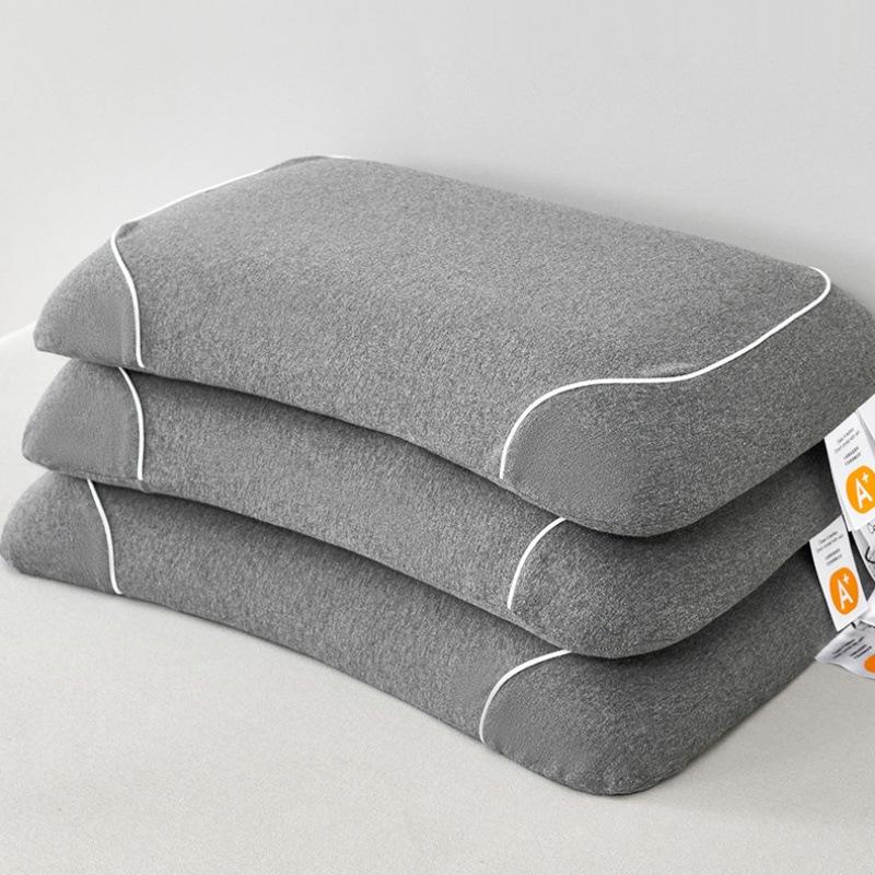 Bio-based Zero Pressure Pillow Core Bean Super Soft Parent-child Pillow Memory Foam Adult Neck Pillow To Aid Sleep