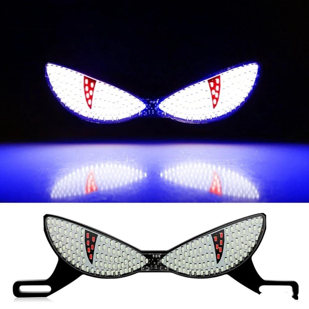 Multicolor Flashing License Plate Light LED LED Devil Eye Light For Electric Vehicle