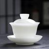 Ice Jade Ceramic Anti-Scald Gaiwan