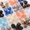 5Pcs Resin Macroporous Beads For DIY Necklace Bracelet Earring Jewelry Craft Making Accessories