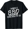 Barbecue BBQ Sauce Condiment Joke Foodie Humor Funny Foodie T-Shirt