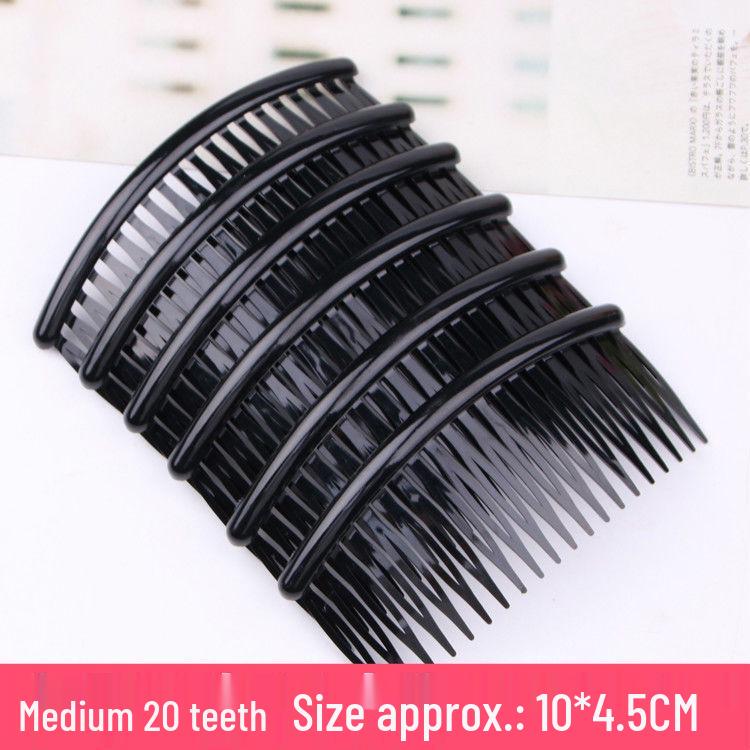 

Большая черная нескользящая расческа для непослушной челки и высоких причесок