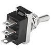 Heschen Metal Toggle switch Flick Flip, KN3D-103, 12V 25A, SPDT, ON/OFF/ON, 3 Positon, 3 Pin, for Car Dash Light