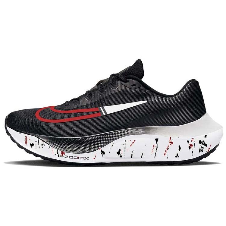 

Nike Zoom Fly 5 Fabric Cushioning Slip Resistant Abrasion Resistant Lightweight Low top Marathon Running Shoes Men s DM8968-001(Team56-) 39