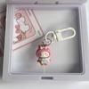 Kawaii Sanrio Kuromi Hello Kitty Cinnamon Dog Keychain Cute Cartoon Car Keychain Pendant School Backpack Decoration Kid Toy Gift