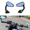 1 Pair Motorcycle Bike Bar End Mirror - 7/8" 22mm Aluminum Rear View Mirror for BMW/Ducati