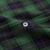 Erkek Düğme Aşağı Gömlek Casual Flanel Ekose Slim Fit Uzun Kollu Yayılmış Yaka Hafif Üstler