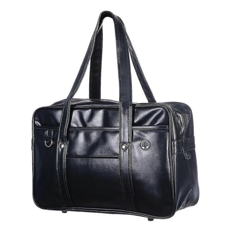 Borsa a tracolla unisex in PU per uniforme scolastica giapponese Jk, borsa impermeabile per computer