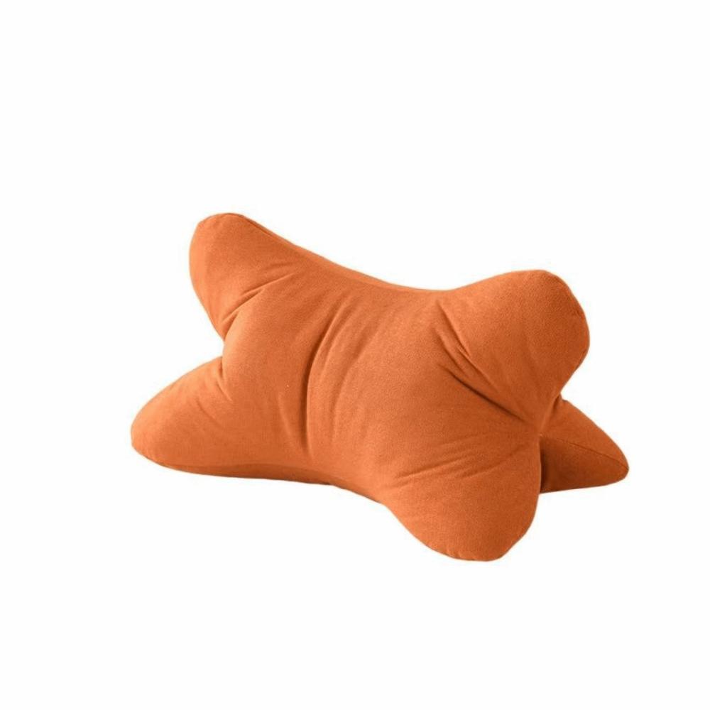 PP-Baumwollfüllung Knochenform Halswirbelstützkissen 3D-Lendenkissen Nacken-Kopfstützkissen für Erwachsene