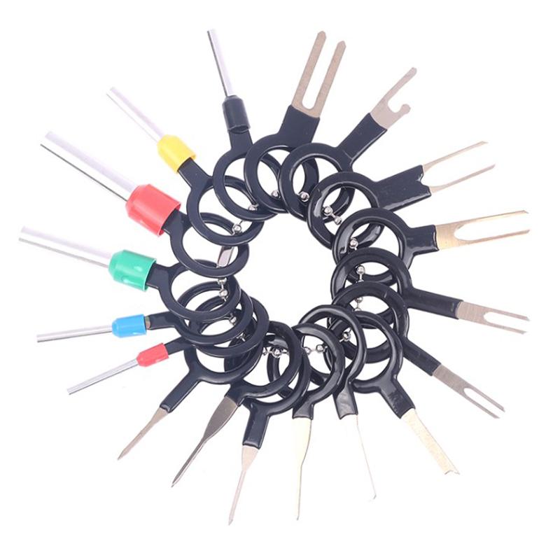 41Pcs Terminal Removal Kit Stylus Wiring  Connector Pin Extractor Puller Terminal Repair Tools