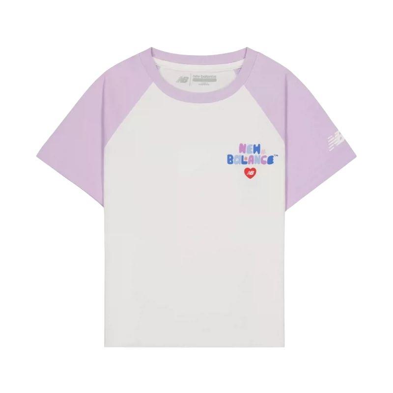 New Balance Quick Dry T Shirts Kids 7EG2V072-LAV 110