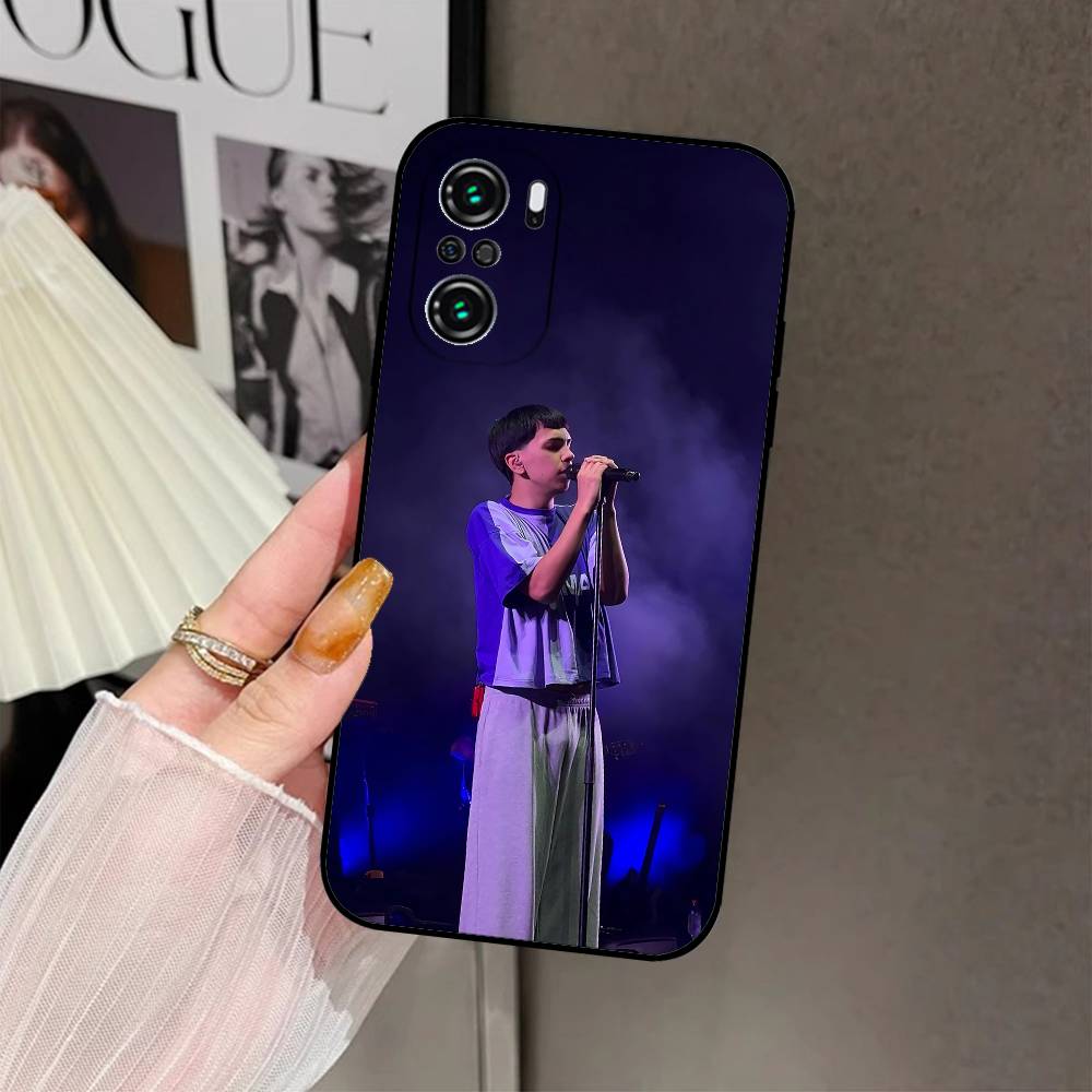 Singer H-MiloS J Phone Case Black Phone Case For Xiaomi 11 12 Redmi Note 11 5G 8T 9A 9 10T Note8Pro Note9 12S Ultra