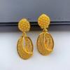 24K Vergoldetes Nigerianisches Legierungs-Hochzeits-Schmuckset Dubai-Stil Halskette Ohrringe Set Halsketten für Damen Set