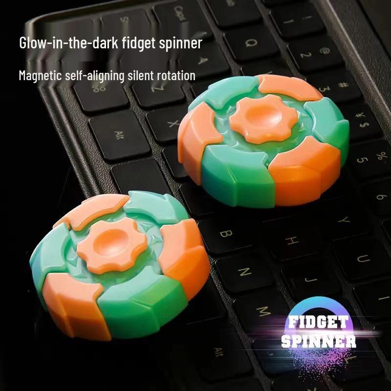 61 Burst Armor Magnetic Finger Spinner - Trendy Decompression Toy Gift for Kids' Birthdays