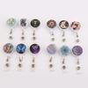 Multicolor Retractable Reel with Easy-Pull Buckle for Work Permit Access Pass